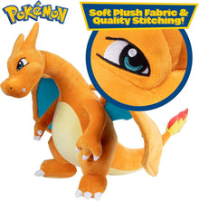 Pokemon 24" Large Charizard Jumbo Plush - Charmander Evolution - Officially Licensed Pokemon - Premium Soft Giant Stuffed Animal Toy for Kids, Boys, Girls & Fans