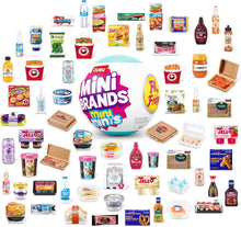 Mini Brands Fill the Fridge Playset (Assorted) Collectible Blind Novelty and Gag Toy by ZURU - Set of 3